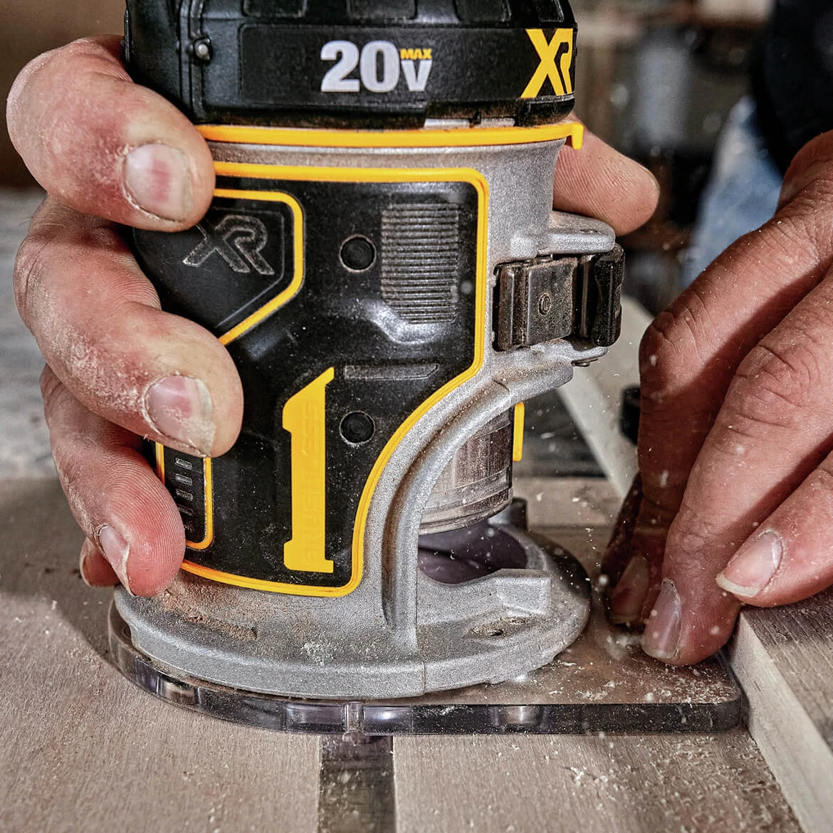 DeWALT DCW600B 20V Depth Adjusting Brushless Cordless Router - Bare Tool Tools & Equipment 6 DeWALT DCW600B 20V Depth Adjusting Brushless Cordless Router - Bare Tool Tools & Equipment