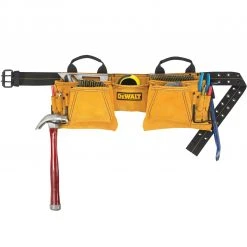 Tools & Equipment DeWALT DG5372 Work Gear 12-Pocket Carpenter's Suede Apron Tool Belt