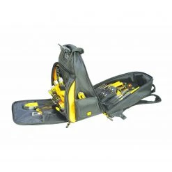 Tools & Equipment DeWALT DGL523 57-Pocket Padded Web Handles LED Lighted Tool Backpack Bag