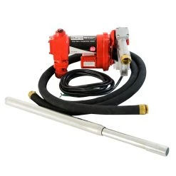 DuroStar DSTP20 12-Volt 20-Gpm Ball Bearing Cast Iron Fuel Transfer Pump Lawn & Outdoor Power