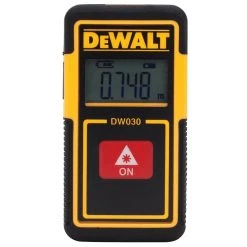 Tools & Equipment DeWALT DW030PL 30-Foot Durable Lithium-Ion Pocket Laser Distance Measurer