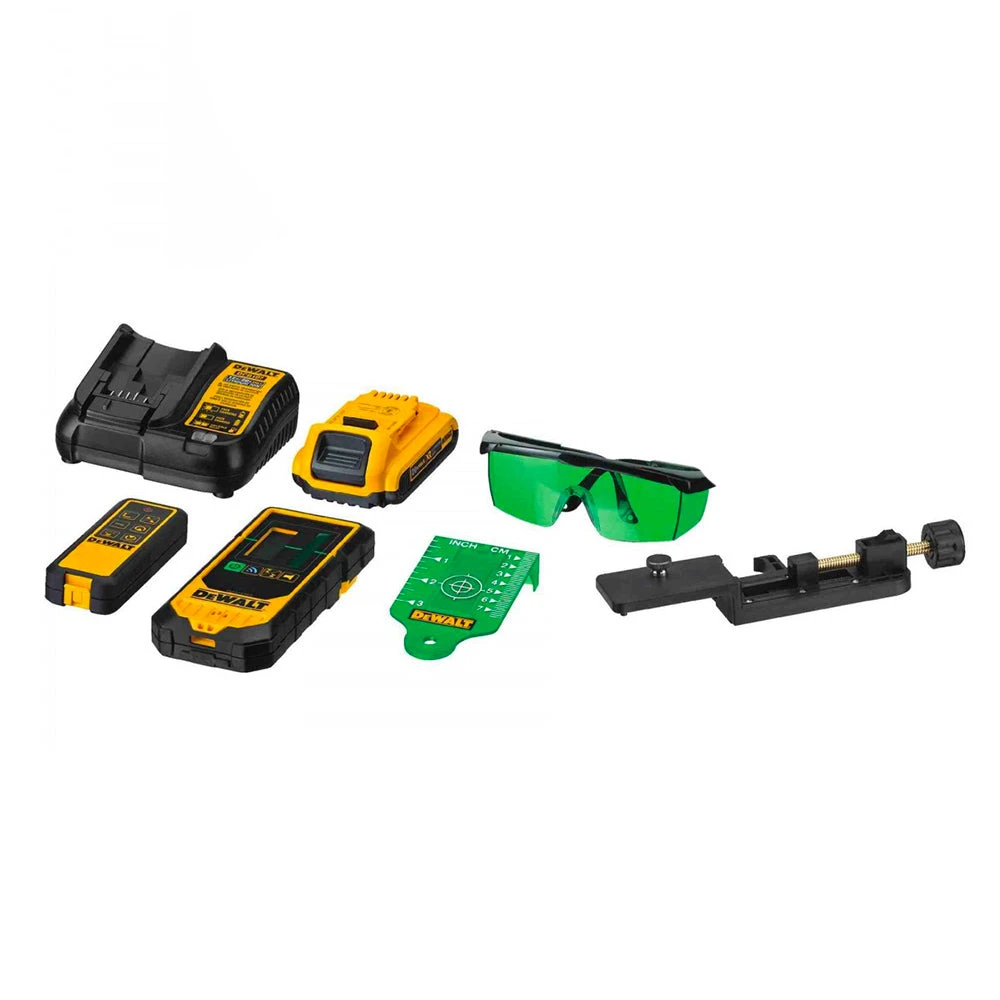DeWALT DW080LGS 20V MAX Green Tough Cordless Tool Connect Rotary Laser Level - Precision Measuring Tool 5 DeWALT DW080LGS 20V MAX Green Tough Cordless Tool Connect Rotary Laser Level Tools & Equipment