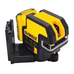 DeWALT DW0825LG 12V 5-Spot Magnetic Cordless Cross Line Green Laser Tools & Equipment