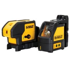 DeWALT DW0883CG 150-Foot Locking Pendulum Green Line And Spot Laser Combo Kit