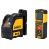 DeWALT DW0889CG 100-Foot Cross Line Laser Level & Distance Measurer Combo Kit | Precision Measuring Tools & Equipment 2 DeWALT DW0889CG 100-Foot Cross Line Laser Level And Distance Measurer Combo Kit Tools & Equipment