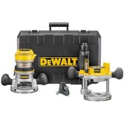 DeWALT DW616PK 1-3/4 HP Fixed Base Plunge Router Woodworking Tool Kit | Powerful & Precision Woodworking Tool 11 DeWALT DW616PK 1-3/4 HP Fixed Base Plunge Router Woodworking Tool Kit