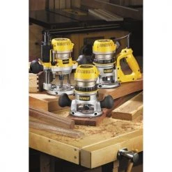 DeWALT DW618B3 2.25HP D-Handle Plunge Fixed Base Router Tool Kit - DW618 Tools & Equipment