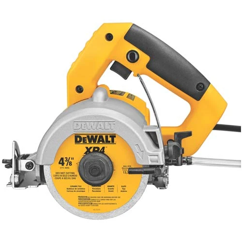 DeWALT DWC860W HD 4-3/8'' 10.8 Amp Wet Dry Tile Stone Masonry Saw 3 DeWALT DWC860W HD 4-3/8'' 10.8 Amp Wet Dry Tile Stone Masonry Saw
