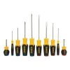 DeWALT DWHT62513 10-Piece Magnetic Tip Quad-Lobe Screwdriver Set