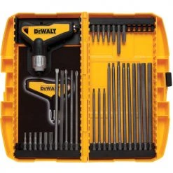 Tools & Equipment DeWALT DWHT70265 31-Piece Ratcheting T-Handle Hex Allen Key Set