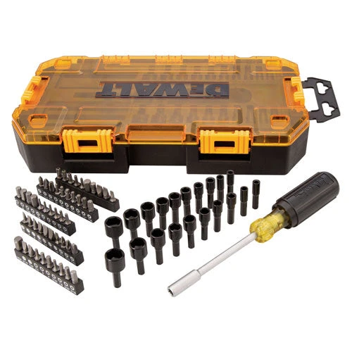 Tools & Equipment DeWALT DWMT73808 1/4-Inch 70 Piece Vinyl Grip Multi-Bit And Nut Driver Set 3 Tools & Equipment DeWALT DWMT73808 1/4-Inch 70 Piece Vinyl Grip Multi-Bit And Nut Driver Set