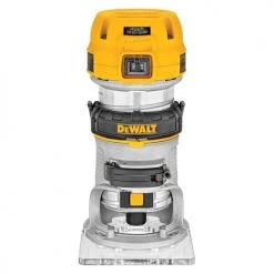 DeWALT DWP611 1.25HP Compact Premium VS Woodworking Router Tool - LED Lighted Tools & Equipment