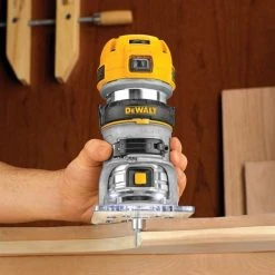 DeWALT DWP611PK 1.25 Horsepower HP Compact Router Kit 9 DeWALT DWP611PK 1.25 Horsepower HP Compact Router Kit