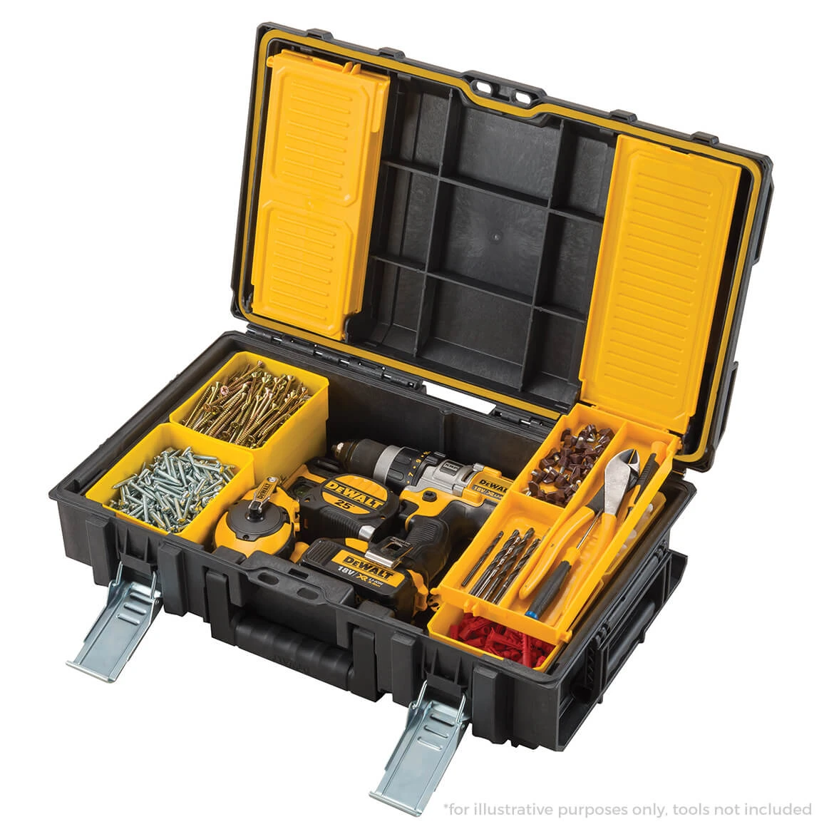 Tools & Equipment DeWALT DWST08130 TOUGHSYSTEM Anti-Rust Weather-Resistant Tool Box 4 Tools & Equipment DeWALT DWST08130 TOUGHSYSTEM Anti-Rust Weather-Resistant Tool Box