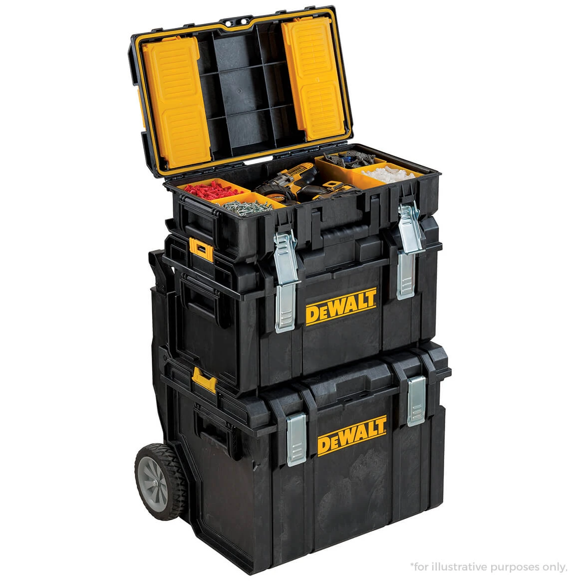 Tools & Equipment DeWALT DWST08130 TOUGHSYSTEM Anti-Rust Weather-Resistant Tool Box 6 Tools & Equipment DeWALT DWST08130 TOUGHSYSTEM Anti-Rust Weather-Resistant Tool Box