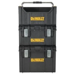 DeWALT DWST08206 TOUGHSYSTEM Stackable Multi-Grip Tool Box Tote 10 DeWALT DWST08206 TOUGHSYSTEM Stackable Multi-Grip Tool Box Tote