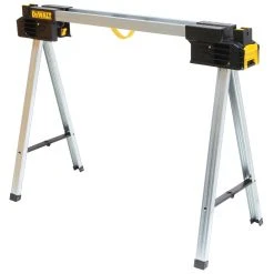 Tools & Equipment DeWALT DWST11155 Durable Metal Folding V-Groove Stand Sawhorse