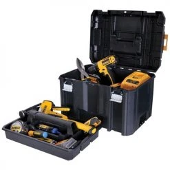 DeWALT DWST17806 TSTAK Tool Equipment Storage Deep Organizer Box W/ Flat Top Tools & Equipment 5 DeWALT DWST17806 TSTAK Tool Equipment Storage Deep Organizer Box W/ Flat Top Tools & Equipment
