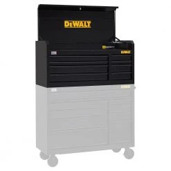 DeWALT DWST25182 52-Inch 900-Series 8-Drawer Storage Open Till Chest - Black