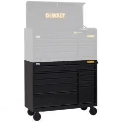 DeWALT DWST25294 52-Inch 900-Series 9-Drawer Rolling Storage Cabinet - Black