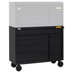 DeWALT DWST25294 52-Inch 900-Series 9-Drawer Rolling Storage Cabinet - Black