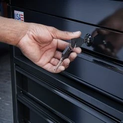 DeWALT DWST25294 52-Inch 900-Series 9-Drawer Rolling Storage Cabinet - Black