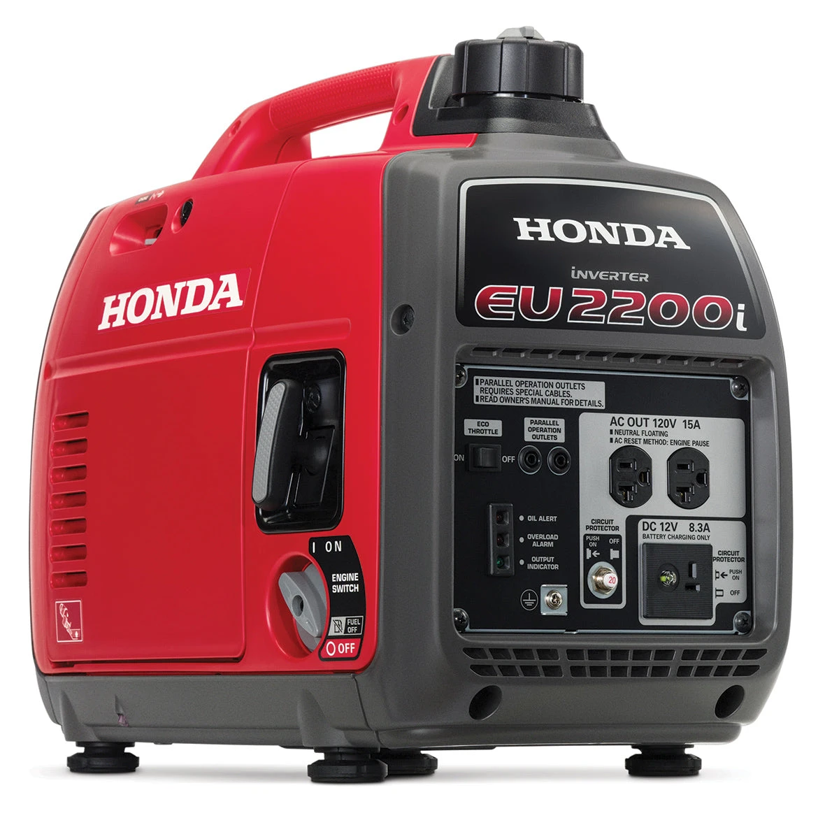 Honda EU2200i 2200-Watt Inverter Generator - Reconditioned | Reliable & Portable Power Solution 3 Gasoline Generators Honda EU2200i 121cc 2200-Watt 120-Volt Inverter Generator - Reconditioned