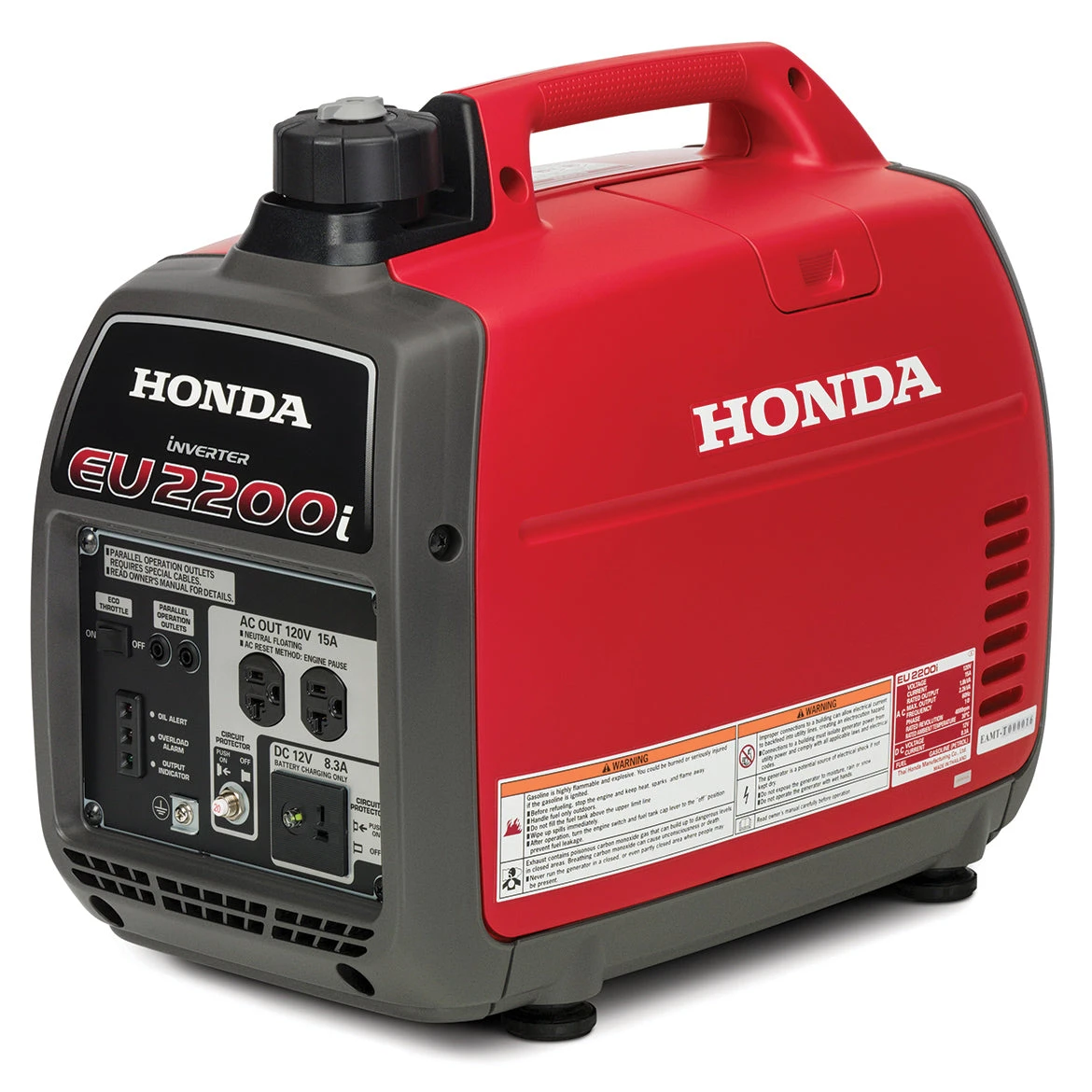 Honda EU2200i 2200-Watt Inverter Generator - Reconditioned | Reliable & Portable Power Solution 9 Gasoline Generators Honda EU2200i 121cc 2200-Watt 120-Volt Inverter Generator - Reconditioned