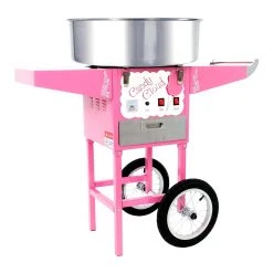 Funtime FT1000 Commercial Candy Cloud Cotton Hard Candy Machine Floss Maker Cart