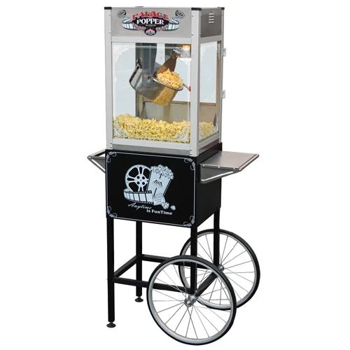 FunTime FT1665PP Palace Popper 16 OZ Commercial Bar Popcorn Popper Machine for Home & Business Use 10 FunTime FT1665PP Palace Popper 16 OZ Commercial Bar Popcorn Popper Machine Cart Home Goods