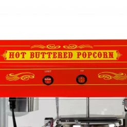 FunTime FT421CR 4oz Red Bar Table Top Popcorn Popper Maker Machine