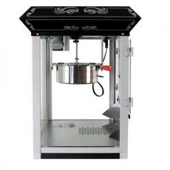 FunTime FT825CB 8oz Black Bar Table Top Popcorn Popper Machine - Perfect for Home, Parties, and Cinemas 30 FunTime FT825CB 8oz Black Bar Table Top Popcorn Popper Maker Machine