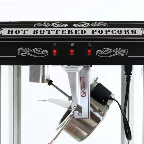 FunTime FT825CB 8oz Black Bar Table Top Popcorn Popper Machine - Perfect for Home, Parties, and Cinemas 11 FunTime FT825CB 8oz Black Bar Table Top Popcorn Popper Maker Machine