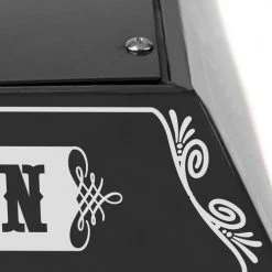 FunTime FT862CB 8oz Black Popcorn Popper Machine Maker Cart Vintage Style