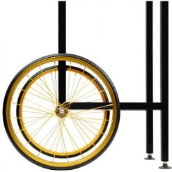 FunTime FT862CBG 8oz Black Popcorn Popper Machine Maker Cart Vintage Style