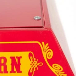 Home Goods FunTime FT862CRS 8oz Red Popcorn Popper Machine Maker Cart Vintage Style