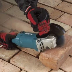 Makita GA5010Z 5-Inch 10.5 Amp Ergonomic AC/DC Swithch Corded Angle Grinder Tools & Equipment