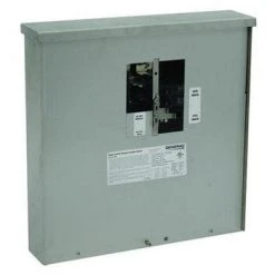 Transfer Switches Generac GNC-6382 200-Amp Outdoor Power Center 30-Amp Generator Nema 3R Outdoor