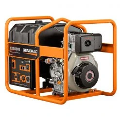 Generac XD5000E 5500-Watt Electric Start Diesel Power Portable Generator