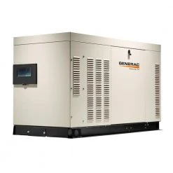 Generac RG02224ANAX 22,000-Watt 2.4cc Liquid Cooled Protector Standby Generator Dual Fuel Generators