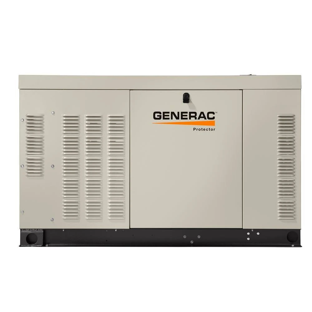 Generac RG03015ANAX 30kW Dual Fuel Standby Generator - 120/240V Single-Phase Protector 4 Dual Fuel Generators GENERAC RG03015ANAX 30kw 120/240-Volt Single-Phase Protector Standby Generator