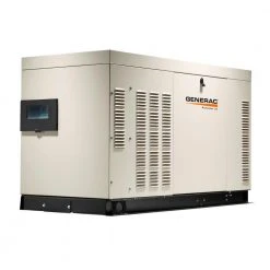 Generac RG03015ANAX 30kW Dual Fuel Standby Generator - 120/240V Single-Phase Protector 7 Dual Fuel Generators GENERAC RG03015ANAX 30kw 120/240-Volt Single-Phase Protector Standby Generator