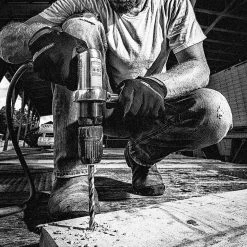 Ingersoll-Rand Ingersoll Rand EC112 1/2-Inch 500-Rpm Reversible Keyless Chuck Air Drill Air Tools