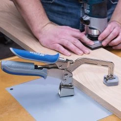 Kreg KBC3-HDSYS 3-Inch Padded Bench Clamp System W/ 10 X 10-Inch Steel Plate Tools & Equipment