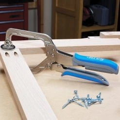 Kreg KHC3 3-Inch Adjustable Easy-To-Regulate Wood Project Clamp W/ Automaxx