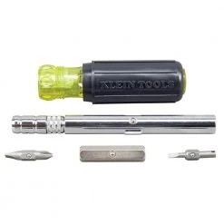 Tools & Equipment Klein 32596 7-1/2-Inch 8-in-1 HVAC #2 Durable Slide Drive Screwdriver/Nut Driver