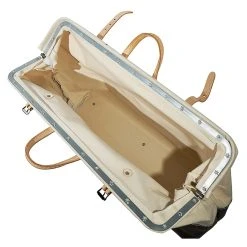 Tools & Equipment Klein 510524 24-Inch Steel Frame Riveted Leather Canvas Tool Bag