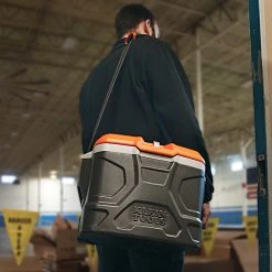 Tools & Equipment Klein 55600 17 Qt. Tradesman Pro Tough Box Hard Cooler, Gray