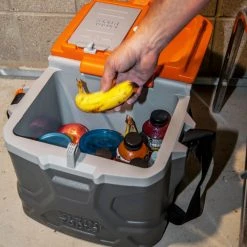 Tools & Equipment Klein 55600 17 Qt. Tradesman Pro Tough Box Hard Cooler, Gray