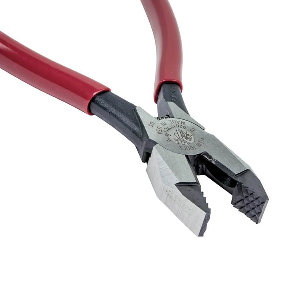 Klein D2017CSTA 9-Inch Durable Steel Square Aggressive Knurl Ironworker's Pliers Tools & Equipment 7 Klein D2017CSTA 9-Inch Durable Steel Square Aggressive Knurl Ironworker's Pliers Tools & Equipment